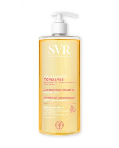 SVR - Topialyse Huile Lavante 1 L aceite limpiador suave